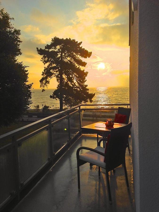 Feriendomizil Strandblick Feriendomizil Strandblick Appartement 2 Meersonne Haffkrug Eksteriør bilde